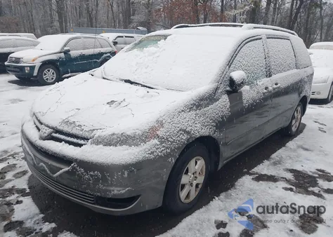 2004 Toyota Sienna Le z USA, uszkodzony, nr VIN 5TDZA23C44S107593